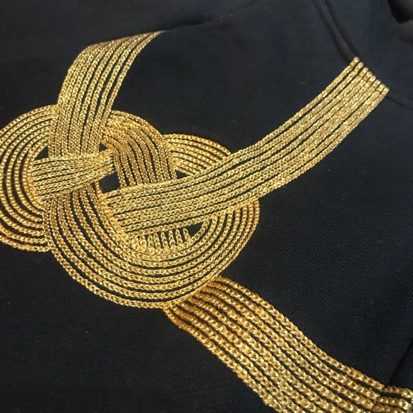 TYO The Year Of… The Pig Embroidered Black XL Hoodie - Picture 4 of 7